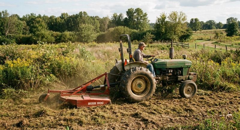 Bush Hog Mowing in Prince Georges County, MD