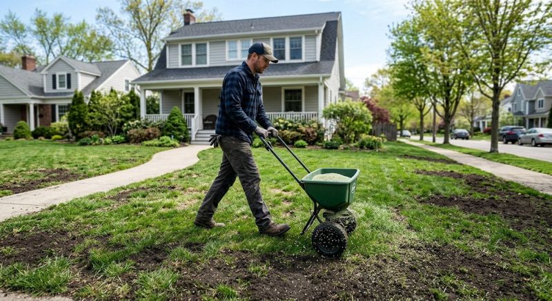 Fall Lawn Seeding in Ventura County, CA