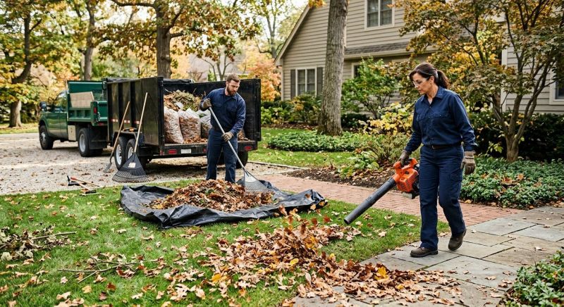 Leaf Cleanup Service in Ventura County, CA