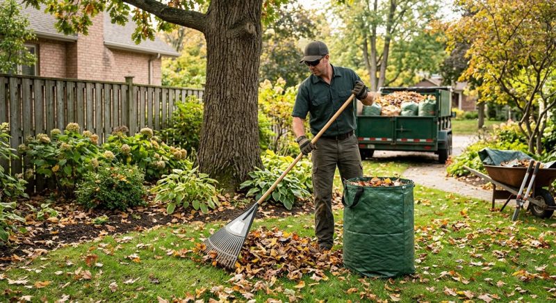 Leaf Raking Service in Ventura County, CA